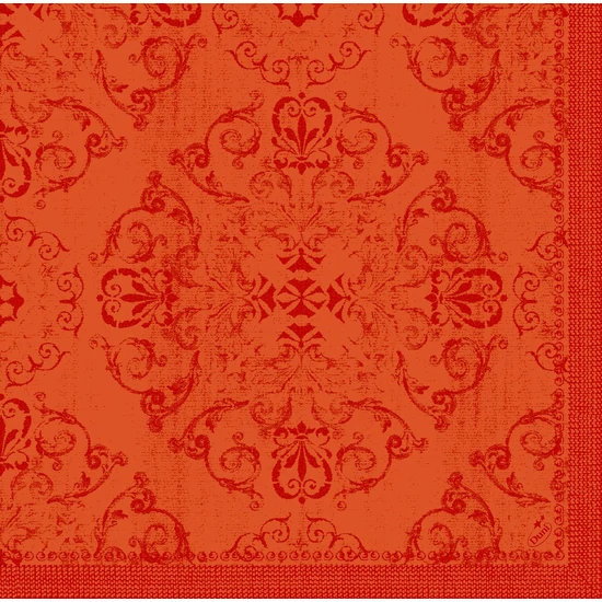 Dunilin szalvéta Opulent Mandarin 40x40cm 12x45db/gyűjtő