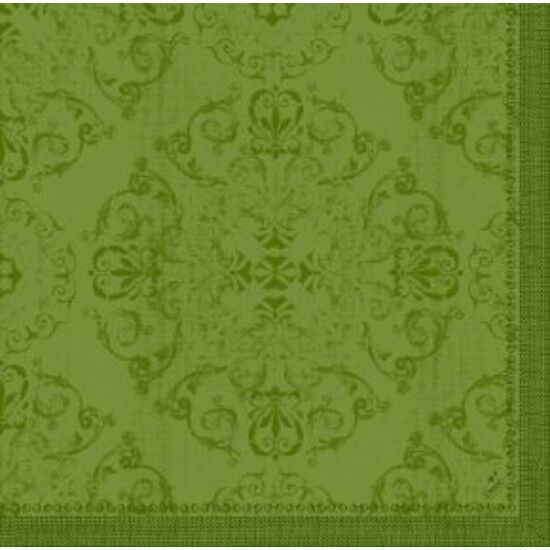Dunilin szalvéta Opulent Leaf Green 40x40cm 12x45db/gyűjtő