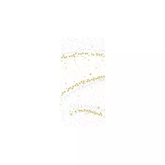 Dunisoft szalvéta Golden Stardust White 40x40cm 1/8 12x60db/gyűjtő