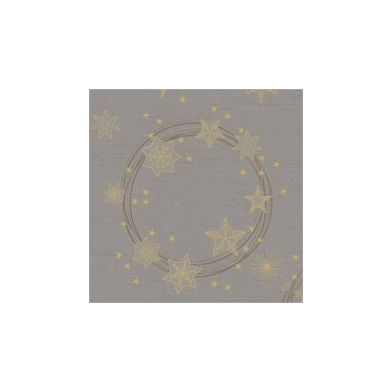 Dunisoft szalvéta Star Shine Granite Grey 40x40cm 6x60db/gyűjtő