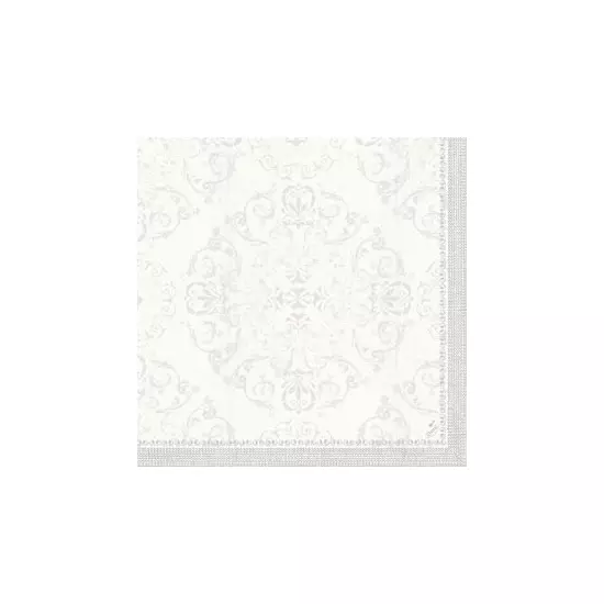 Dunilin szalvéta Opulent White 40x40cm 12x45db/gyűjtő