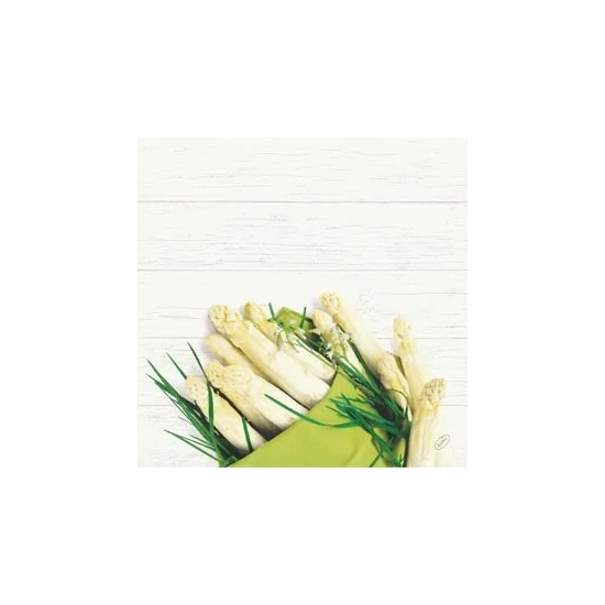 Bio-Dunisoft szalvéta White Asparagus 40x40cm 6x60db/gyűjtő
