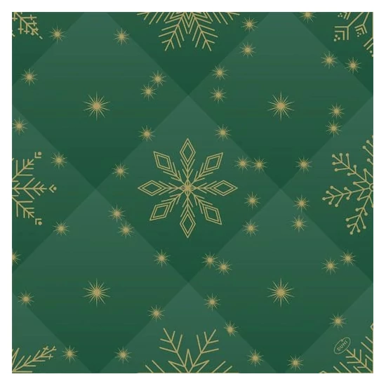  Bio-Dunisoft szalvéta Rhombus Green 40x40cm 6x60db/gyűjtő