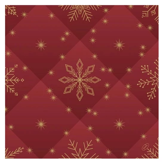 Bio-Dunisoft szalvéta Rhombus Bordeaux 40x40cm 6x60db/gyűjtő