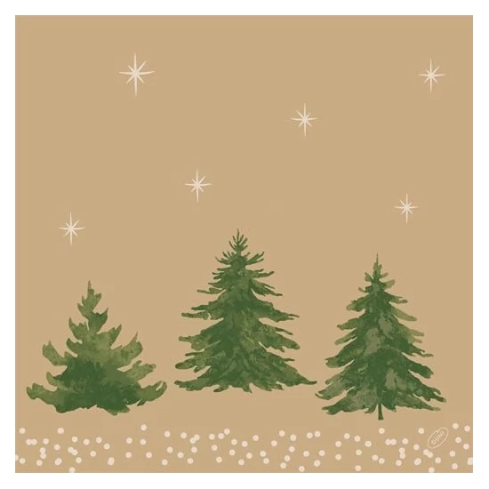 Bio-Dunisoft szalvéta Humble Trees 40x40cm 6x60db/gyűjtő