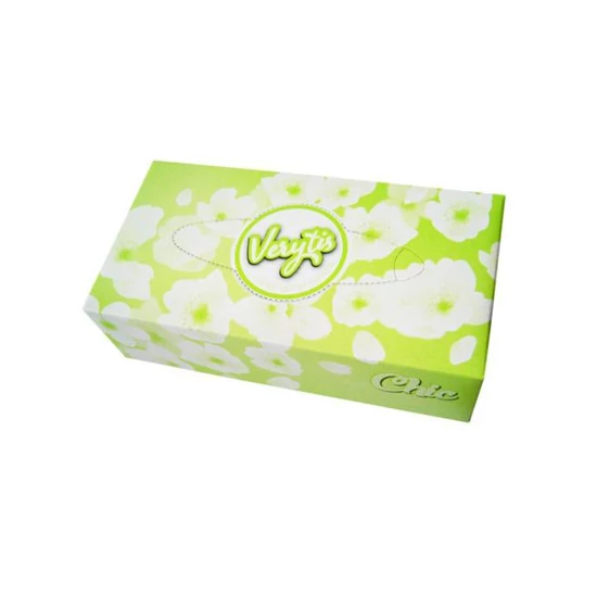 Verytis kozmetikai kendő 2 rétegű 90lap 12x8x22,5cm 35db/gyűjtő