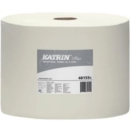 Katrin L2 1500 tekercses ipari törlőkendő 39 cm, 2 réteg, hull.