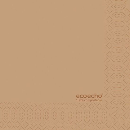Duni szalvéta Ecoecho 3 rétegű 24x24cm 8x300db/gyűjtő