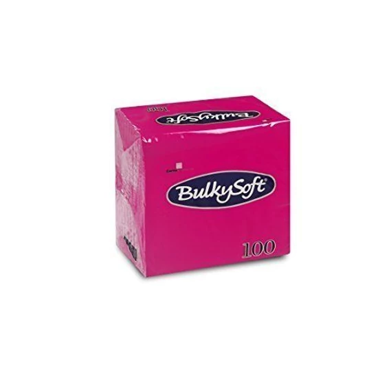 BulkySoft rainbow szalvéta fukszia 2 rétegű 24x24cm 30x100db/gyűjtő