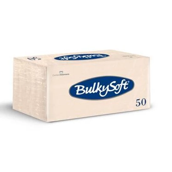 BulkySoft rainbow szalvéta krém 2 rétegű 33x33cm 1/8 40x50db/gyűjtő