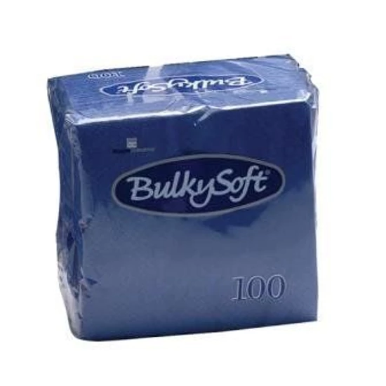 BulkySoft rainbow szalvéta kék 2 rétegű 33x33cm 20x100db/gyűjtő