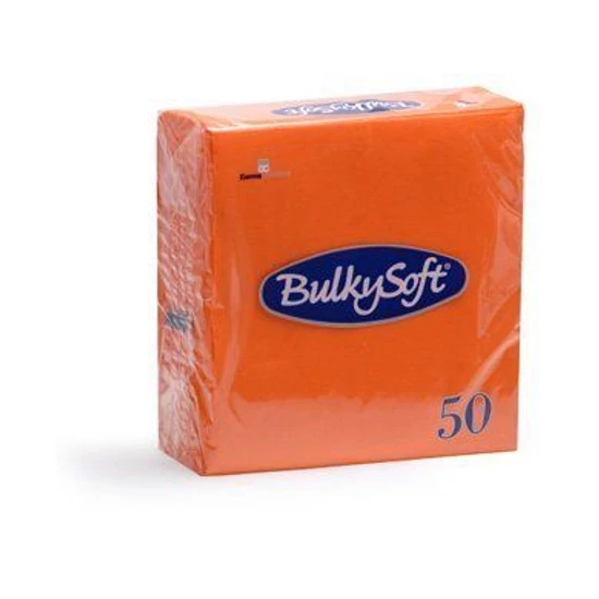 BulkySoft rainbow szalvéta narancs 2 rétegű 33x33cm 24x50db/gyűjtő