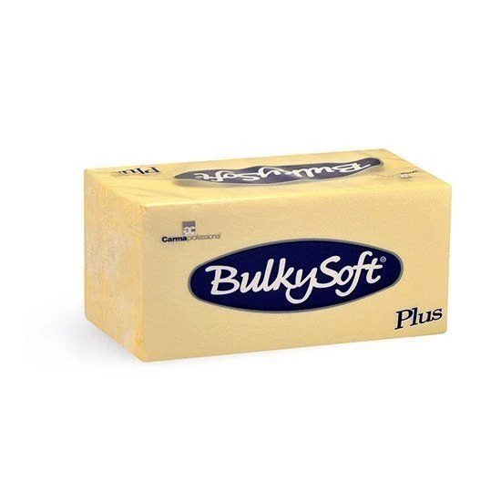 BulkySoft rainbow plus szalvéta krém 2 rétegű 38x38cm 1/8 20x40db/gyűjtő