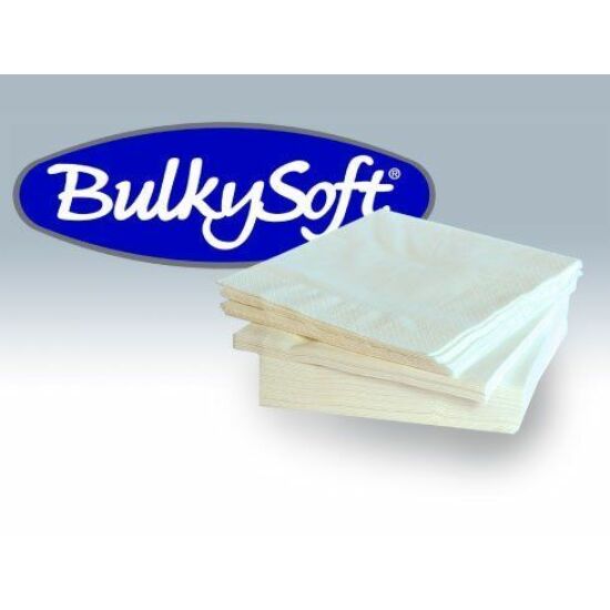 BulkySoft szalvéta fehér 2 rétegű 38x38cm 20x100db/gyűjtő