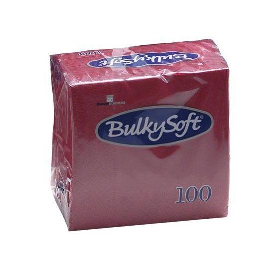 BulkySoft rainbow szalvéta bordó 2 rétegű 38x38cm 20x100db/gyűjtő