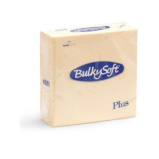 BulkySoft rainbow plus szalvéta krém 2 rétegű 38x38cm 36x40db/gyűjtő