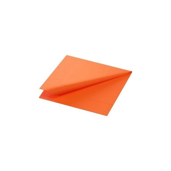 Duni szalvéta Sun Orange 3rtg 24x24cm 8x250db/gyűjtő