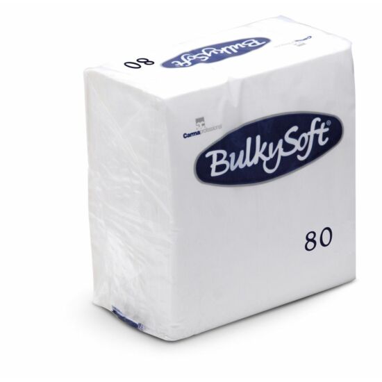 BulkySoft szalvéta fehér 3rtg 24x24cm 30x80db/gyűjtő