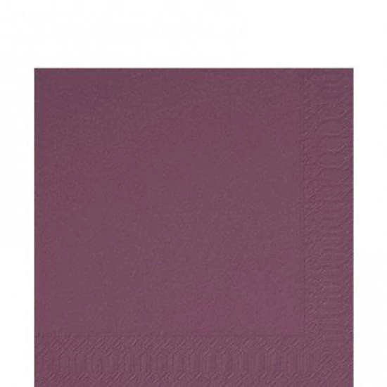 Duni szalvéta Plum 3 rétegű 33x33cm 4x250db/gyűjtő