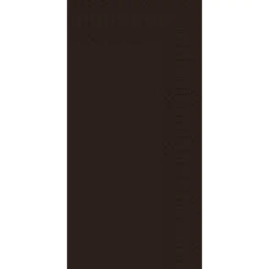 Duni szalvéta fekete 3 rétegű 33x33cm 1/8 4x250db/gyűjtő