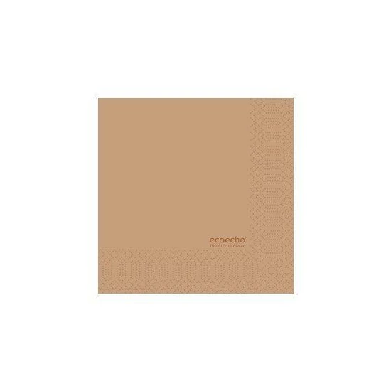 Duni szalvéta EcoEcho 3 rétegű 33x33cm 4x250db/gyűjtő