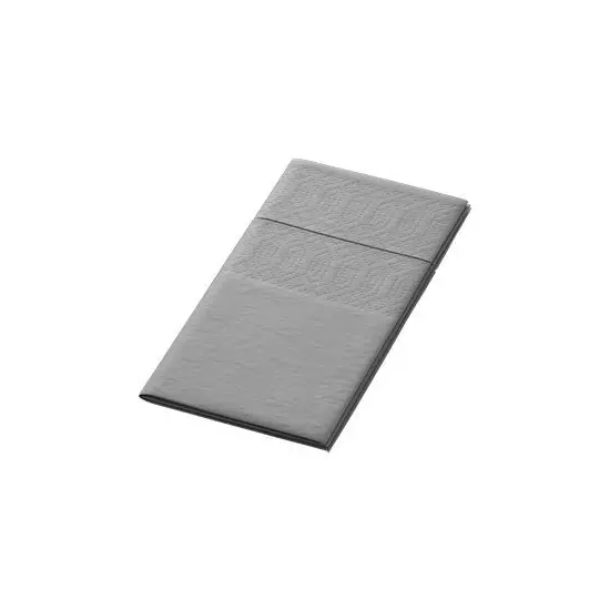 Duni szalvéta Granite Grey 3rtg 33x33cm 1/8 4x250db/gyűjtő