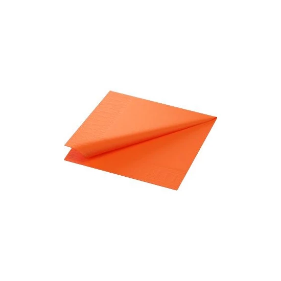 Duni szalvéta Sun orange 3rtg 33x33cm 8x125db/gyűjtő