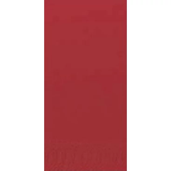 Duni szalvéta piros 3rtg 33x33cm 1/8 4x250db/gyűjtő