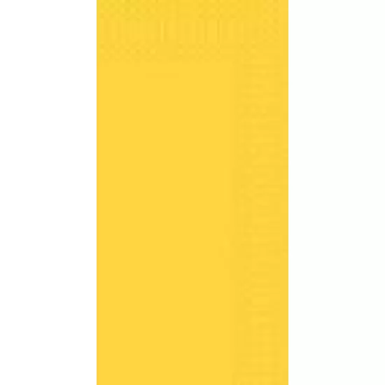 Duni szalvéta sárga 3 rétegű 33x33cm 1/8 4x250db/gyűjtő