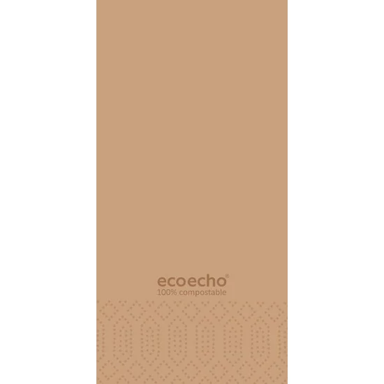 Duni szalvéta EcoEcho 3 rétegű 40x40cm 1/8 5x250db/gyűjtő