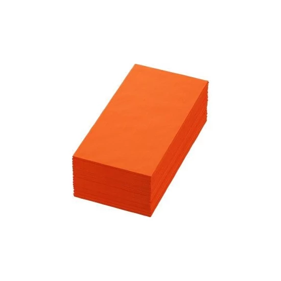 Duni szalvéta Sun Orange 3rtg 40x40cm 1/8 5x250db/gyűjtő