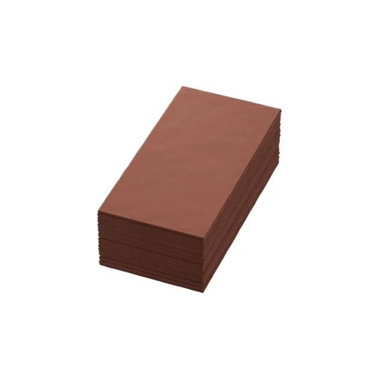 Duni szalvéta Chestnut 3rtg 40x40cm 1/8 5x250db/gyűjtő