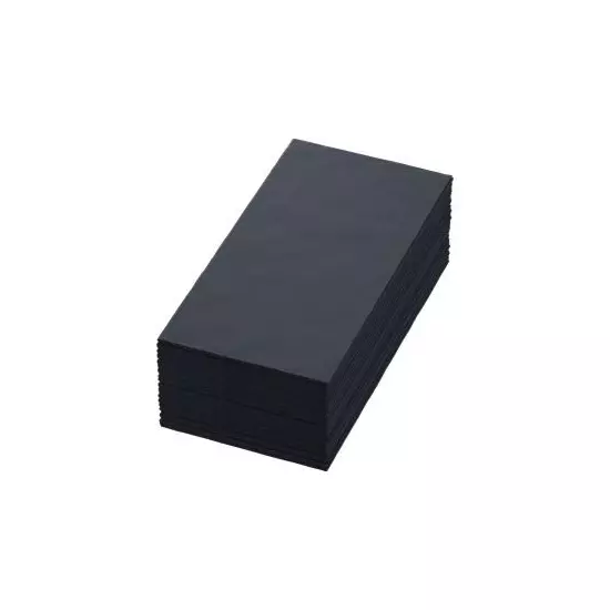 Duni szalvéta fekete 3rtg 40x40cm 1/8 5x250db/gyűjtő
