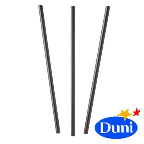 Duni papír szívószál fehér D8 H23 36x100db/gyűjtő