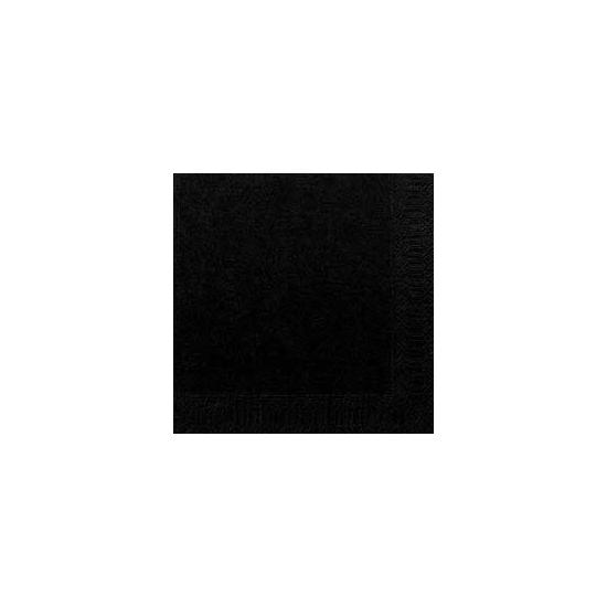 Duni szalvéta fekete 4 rétegű 40x40cm 6x50db/gyűjtő