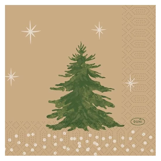Duni szalvéta Humble Trees 3rtg 24x24cm 8x250db/gyűjtő