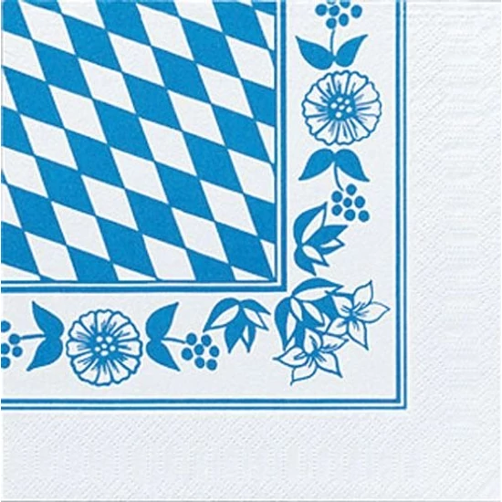Duni szalvéta Bayernraute 3rtg 33x33cm 10x50db/gyűjt