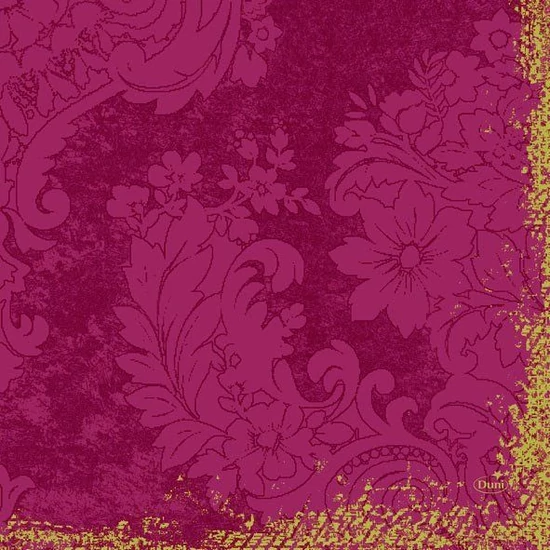 Duni szalvéta Royal bordeaux 3 rétegű 33x33cm 4x250db/gyűjtő