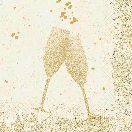 Duni szalvéta Celebrate white 3 rétegű 33x33cm 10x50db/gyűjtő