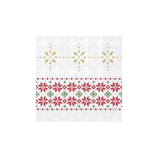 Duni szalvéta Tradition 3rtg 33x33cm 10x50db/gyűjtő