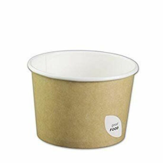 Duni Ecoecho leveses pohár barna 550ml 10x50db/gyűjtő