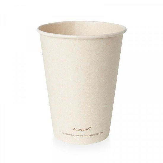 Duni Bagasse kávéspohár Sweet barna 350ml 18x50ml/gyűjtő