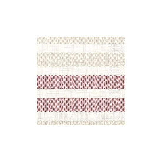 Duni szalvéta Rigato Bordeaux 3rtg 40x40cm 4x250db/gyűjtő