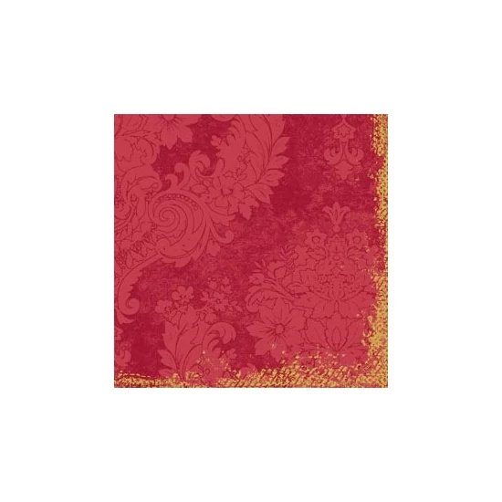 Duni classic szalvéta Royal Bordeaux 4rtg 40x40cm 6x50db/gyűjtő