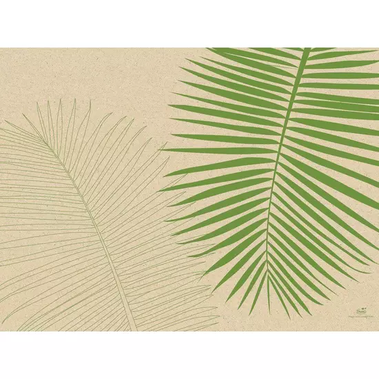 Duni papír alátét Leaf Graspapier 30x40cm 4x250db/gyűjtő