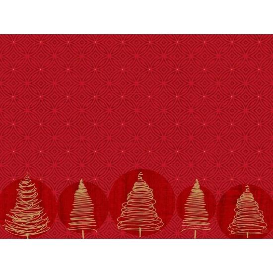 Duni papír alátét Elegant Trees 30x40cm 4x250db/gyűjtő