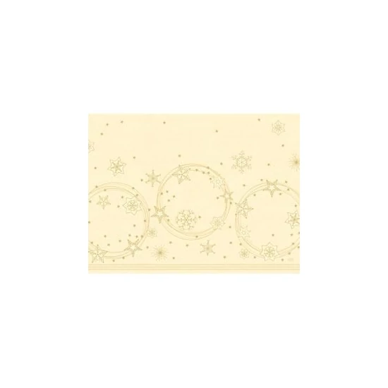 Duni papír alátét Star Shine Cream 30x40cm 4x250db/gyűjtő