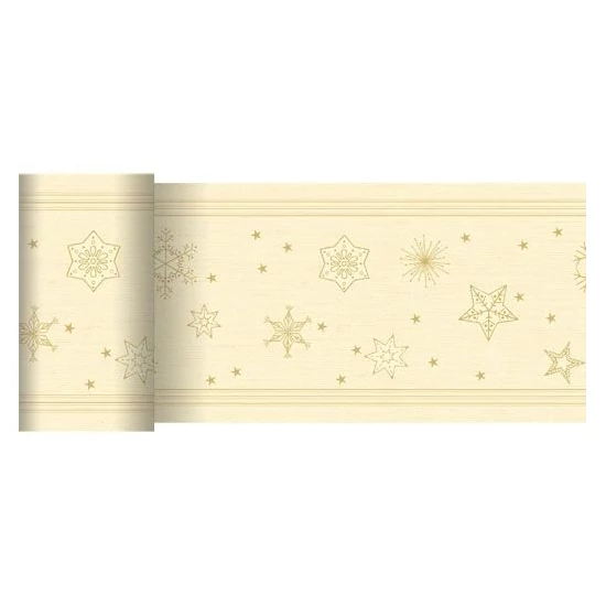 Dunicel asztali futó Star Shine Cream 0,15x20m 6tek/gyűjtő