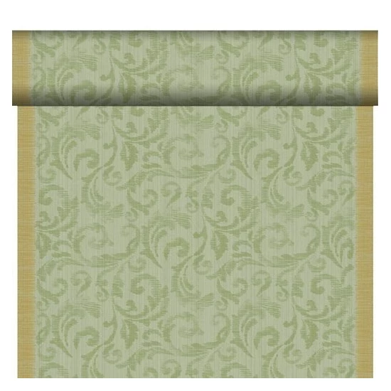 Bio-Dunicel Téte-a-Téte asztali futó Rich Damast Pistachio 0,4x24m 4tek/gyűjtő