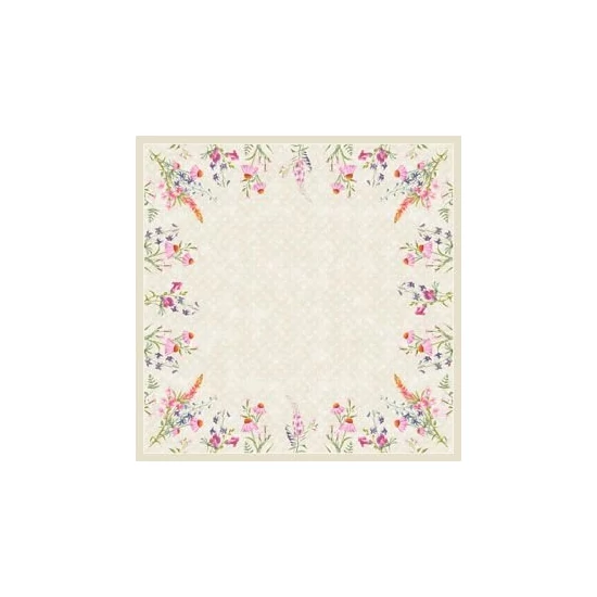 Dunisilk asztalközép Floret 84x84cm 5x20db/gyűjtő